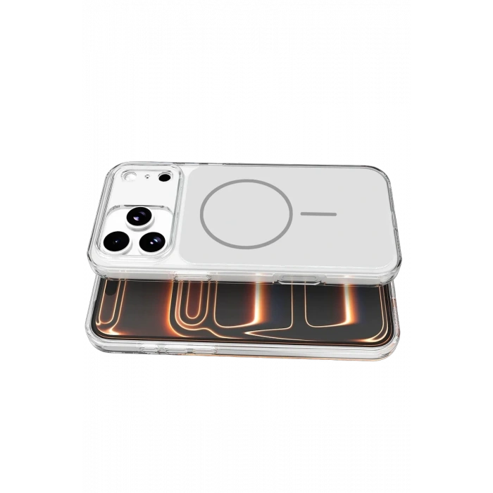 Joko Apple iPhone 17 Pro Bruma Magsafe Kapak - Gümüş