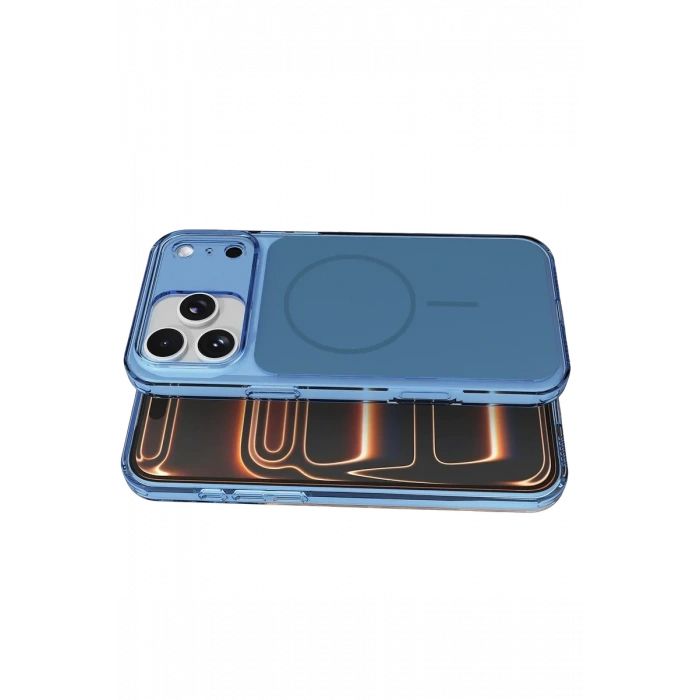 Joko Apple iPhone 17 Pro Bruma Magsafe Kapak - Mavi