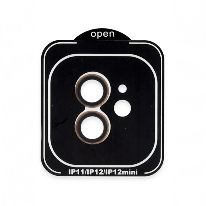 Joko iPhone 11 PVD Metal Kamera Lens - Turuncu