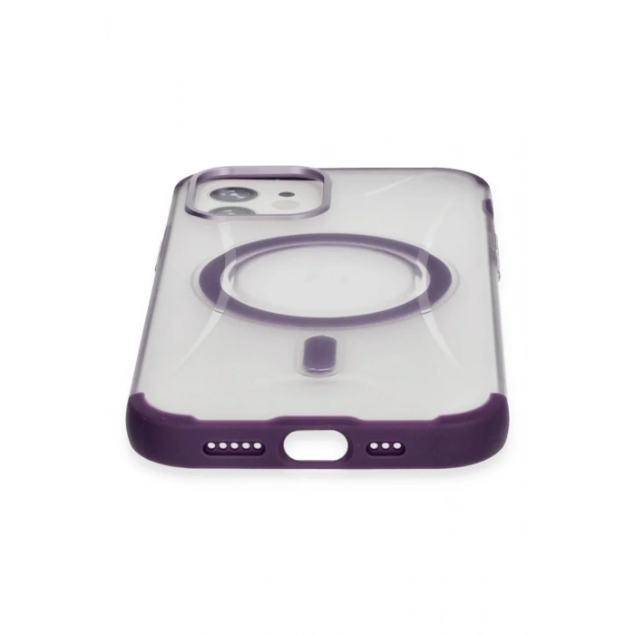 Joko iPhone 12 Hilton Magsafe Kapak - Derin Mor