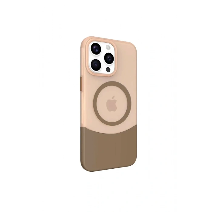 Joko iPhone 14 Pro Max PC Suit Magsafe Kapak - Kahverengi