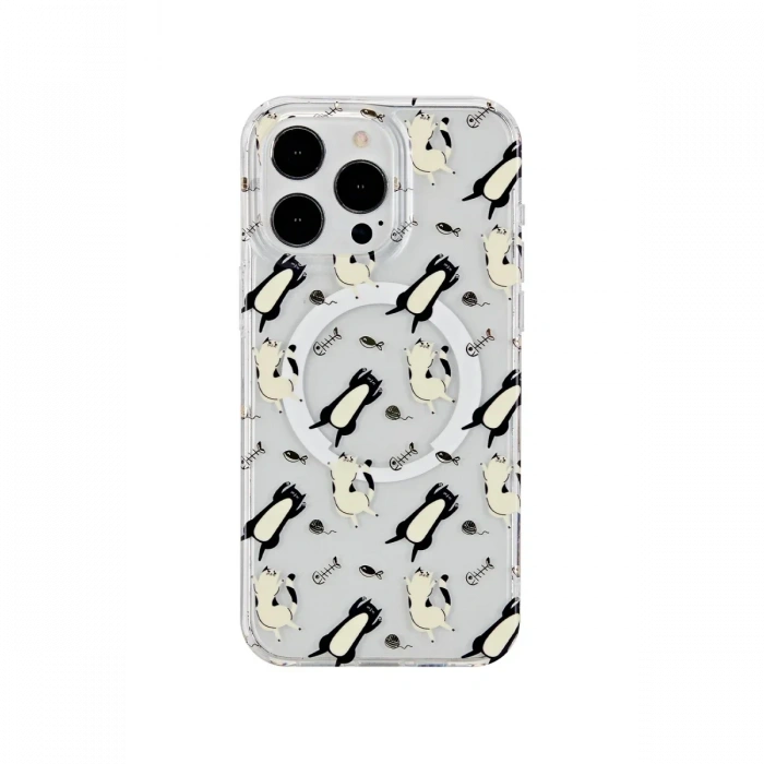 Joko iPhone 14 Pro Max Tanya Magsafe Kapak - Desen 4