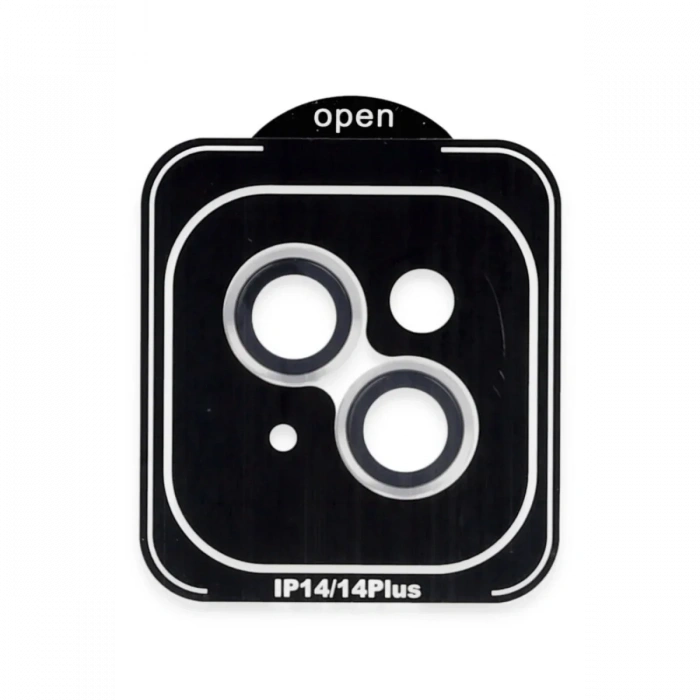 Joko iPhone 14 PVD Metal Kamera Lens - Gümüş
