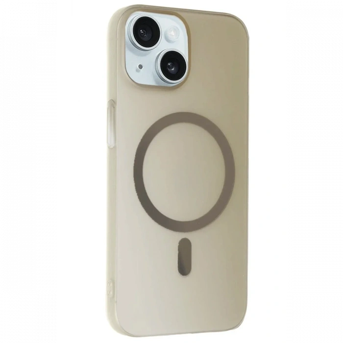 Joko iPhone 15 Plus Tuna PC Slim Magsafe Kapak - Titan Gri