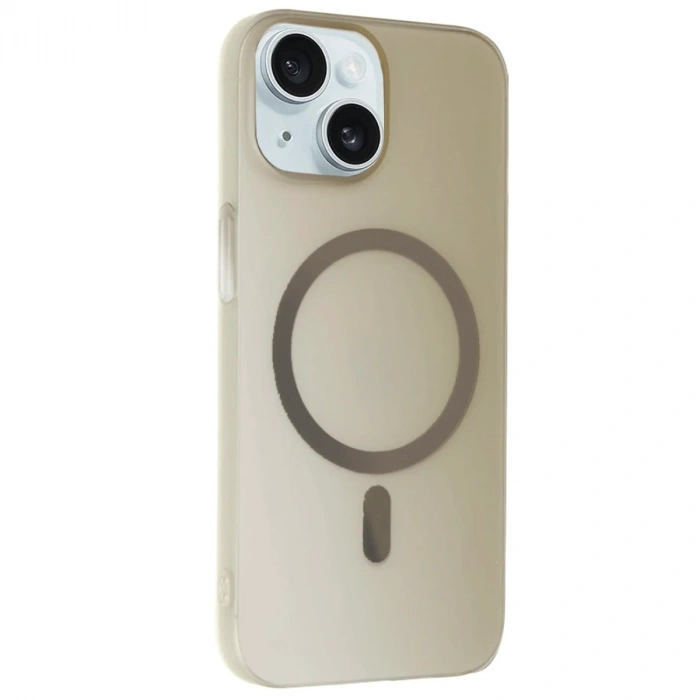 Joko iPhone 15 Plus Tuna PC Slim Magsafe Kapak - Titan Gri