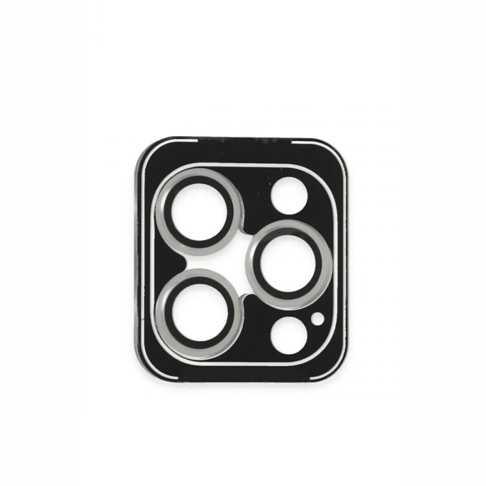 Joko iPhone 16 Pro Max PVD Metal Kamera Lens - Gümüş