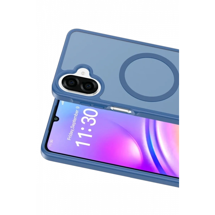 Joko Samsung Galaxy A07 4G Jota Magsafe Kapak - Lacivert