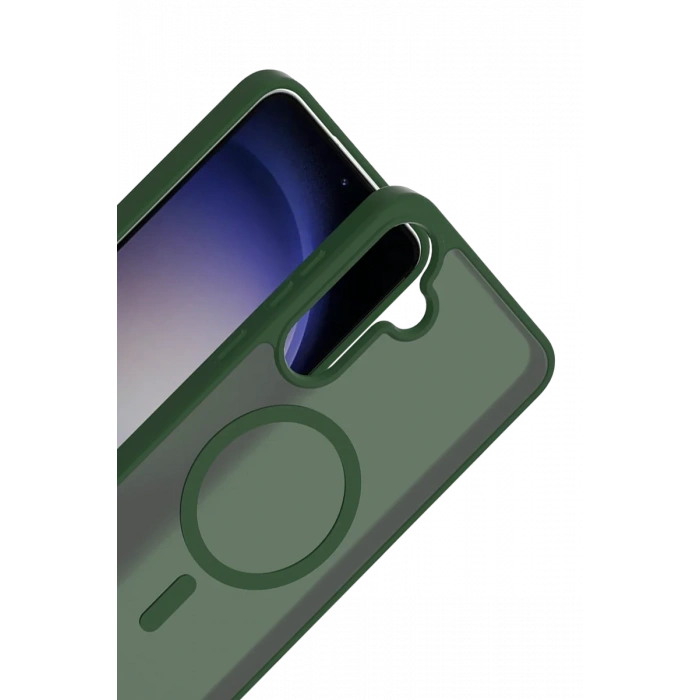 Joko Samsung Galaxy A26 Jota Magsafe Kapak - Koyu Yeşil