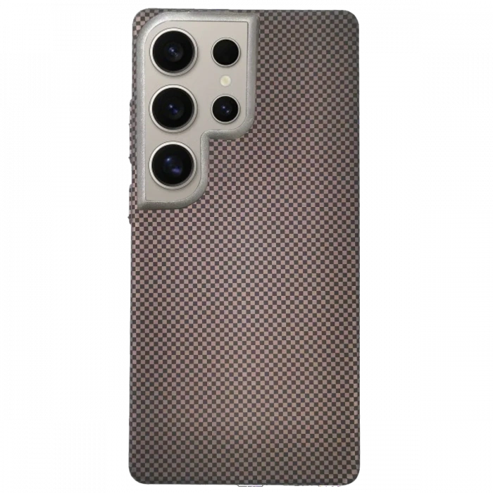 Joko Samsung Galaxy S24 Ultra Besa Magsafe Kapak - Natural Grey