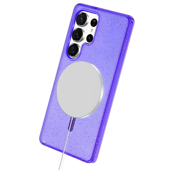 Joko Samsung Galaxy S25 Ultra Star Magsafe Kapak - Mor