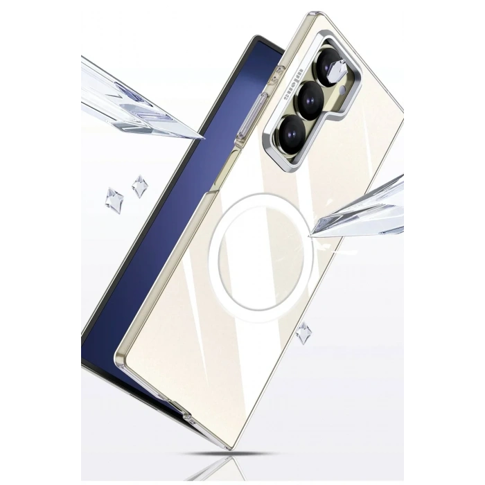 Joko Samsung Galaxy Z Fold 6 Crystal Magsafe Kapak - Şeffaf