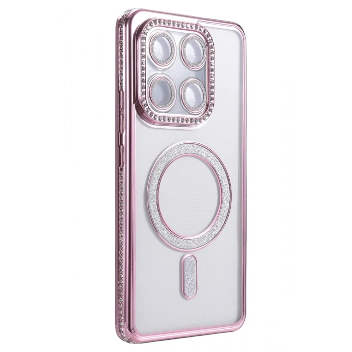 Joko Xiaomi Mi 15T Pro Joke Simli Magneticsafe Kılıf - Pembe