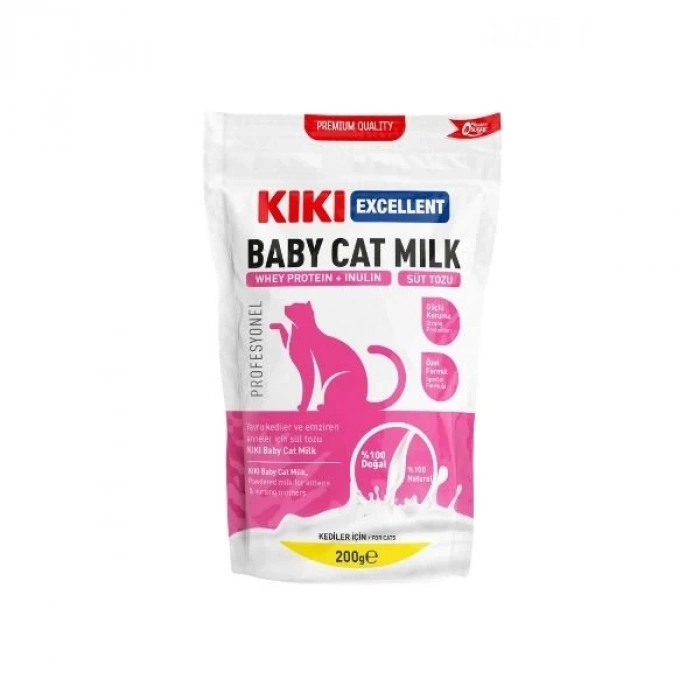 Kiki Excellent Yavru Kediler için Süt Tozu 200 Gr 1 Adet
