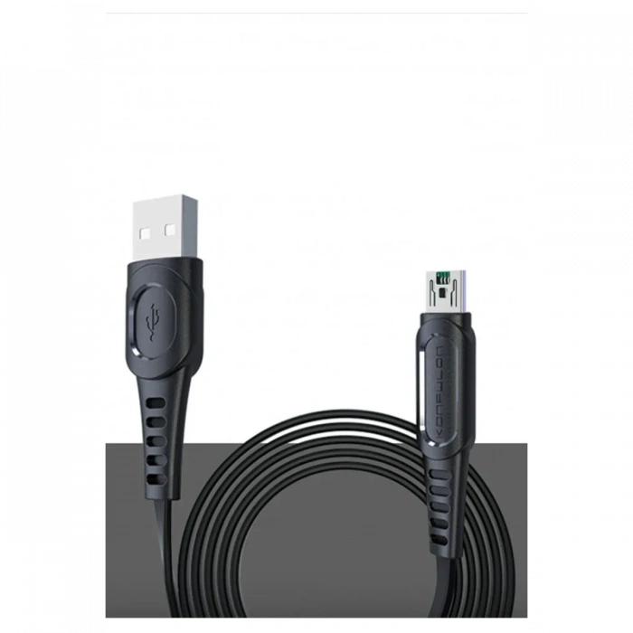 Konfulon DC24 Micro USB Kablo 1.2M 4A - Siyah