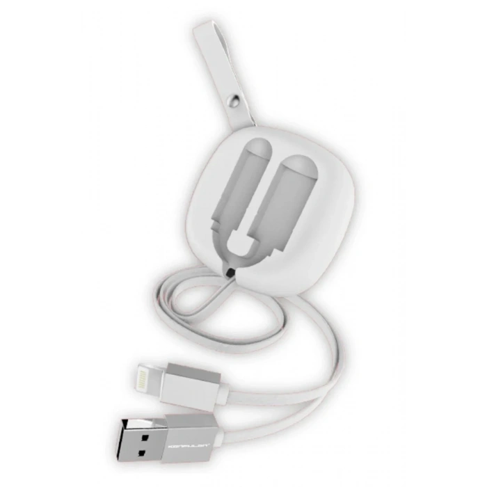 Konfulon S80 Lightning Kablo iphone Uyumlu 20cm-1M 2A - Beyaz