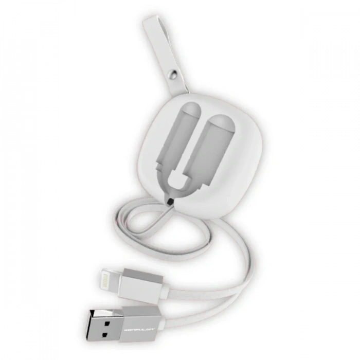 Konfulon S80 Lightning Kablo iphone Uyumlu 20cm-1M 2A - Beyaz