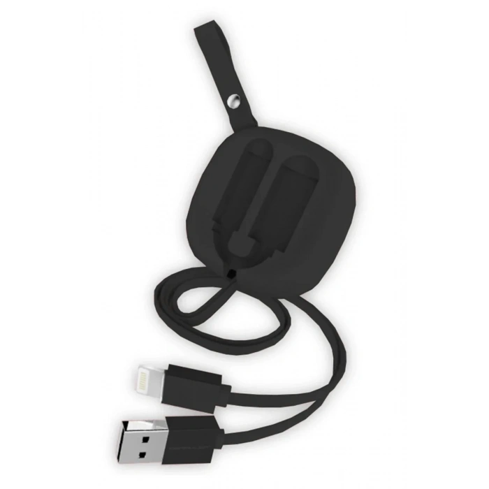 Konfulon S80 Lightning Kablo iphone Uyumlu 20cm-1M 2A - Siyah