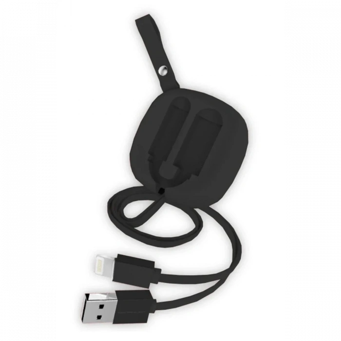 Konfulon S80 Lightning Kablo iphone Uyumlu 20cm-1M 2A - Siyah