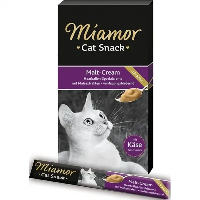 Miamor Cream Malt Peynir Özlü Sıvı Kedi Ödül Maması 1 Adet 6x15 Gr