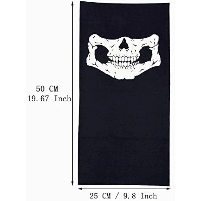 Motorcu Boyunluk Baf Buff Bandana 25x48 Cm Model 7