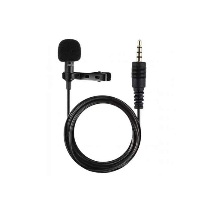 Newface 3.5mm Jak 1.5 Metre Double Mikrofon - Siyah