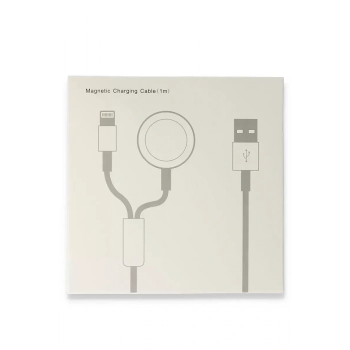 Newface AC08 2in1 Kablosuz Şarj Apple Watch 1/2/3/4/5/6/7/8/SE