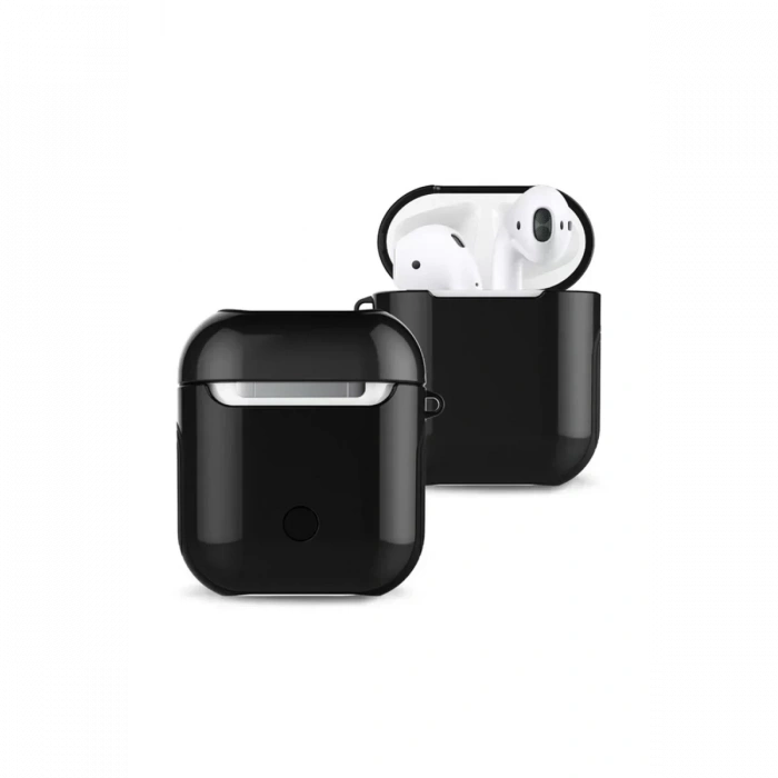 Newface Apple Airpods 2 (2.nesil) 3in1 Kılıf - Siyah