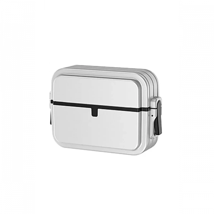 Newface Apple Airpods 3 (3.nesil) 404 Kilitli Kılıf - Gri