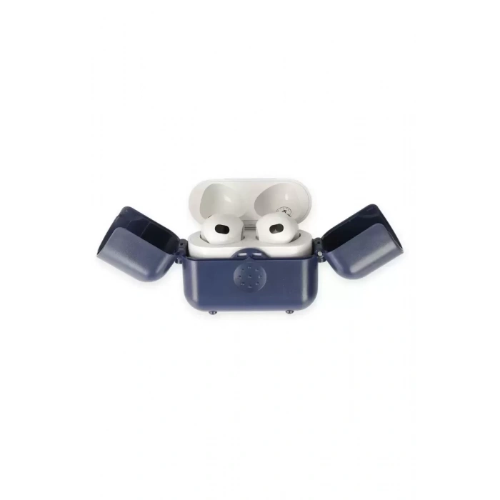 Newface Apple Airpods 3 (3.nesil) Basmalı Kılıf - Lacivert