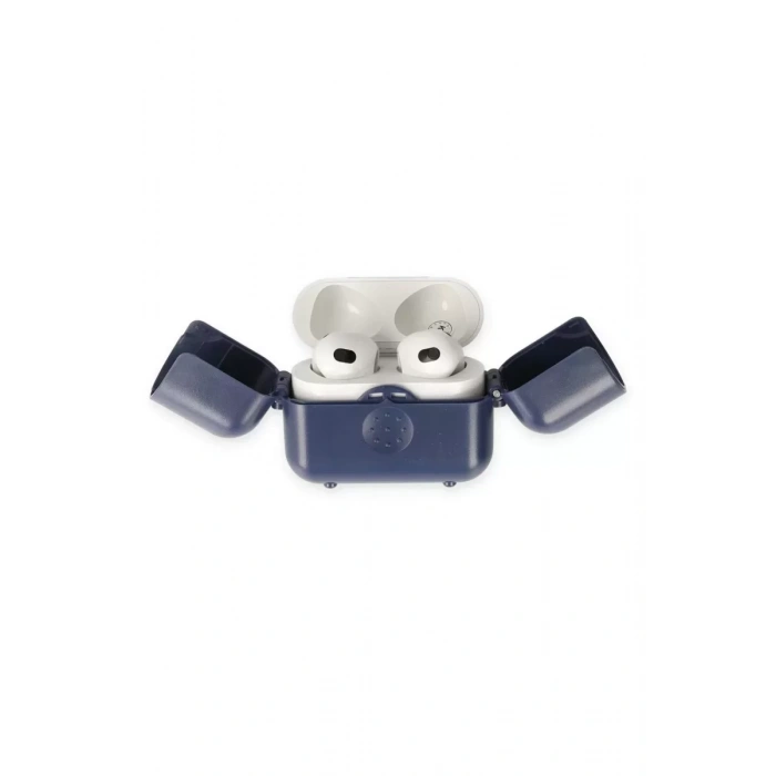 Newface Apple Airpods 3 (3.nesil) Basmalı Kılıf - Lacivert