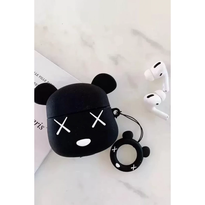 Newface Apple Airpods 3 (3.nesil) Karakter Silikon - Desen 6