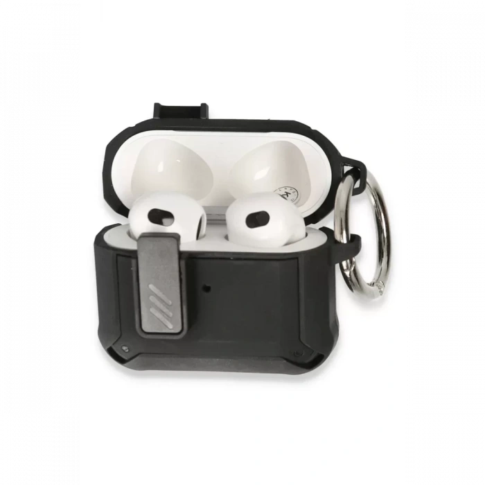 Newface Apple Airpods 3 (3.nesil) Truva Kılıf - Siyah