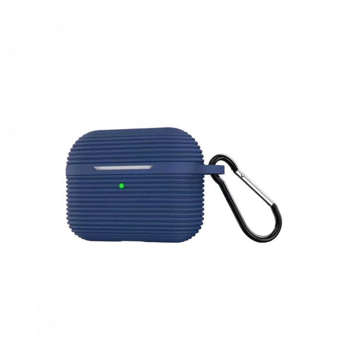 Newface Apple Airpods Pro 3 (3.nesil) Raven Silikon Kılıf - Lacivert
