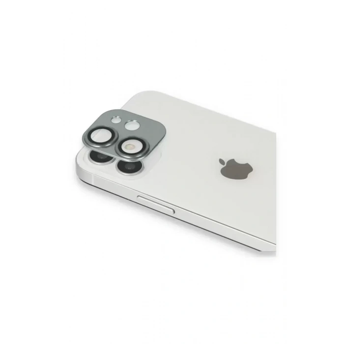 Newface Apple İphone 11 Pers Alüminyum Kamera Lens - Yeşil