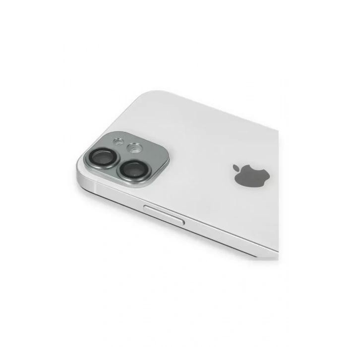 Newface Apple İphone 11 Pers Alüminyum Kamera Lens - Yeşil