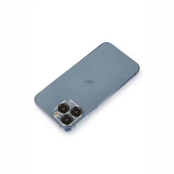 Newface Apple İphone 11 Pro Max Metal Kamera Lens Koruma Cam - Siyah