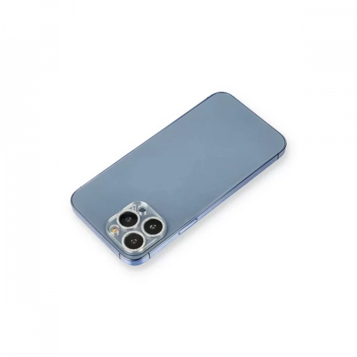 Newface Apple İphone 12 Pro Shine Kamera Lens Koruma Cam - Gümüş