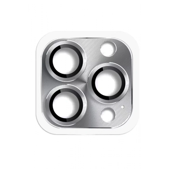 Newface Apple İphone 16 Pro Max Pers Alüminyum Kamera Lens - Gri