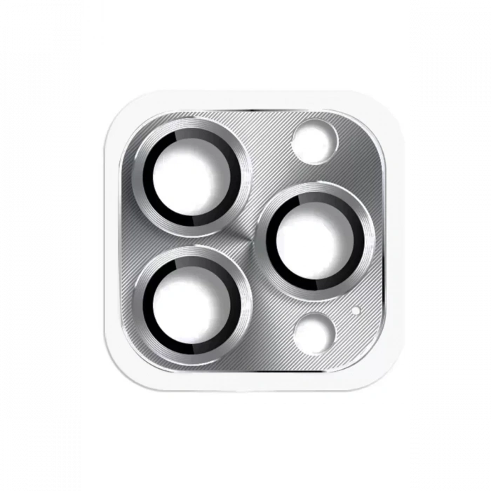 Newface Apple İphone 16 Pro Max Pers Alüminyum Kamera Lens - Gri