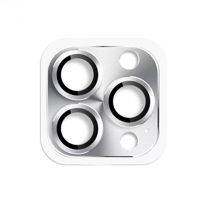 Newface Apple İphone 16 Pro Max Pers Alüminyum Kamera Lens - Gümüş