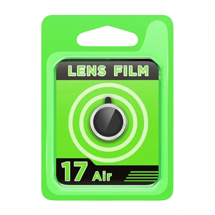Newface Apple iPhone 17 Air Raze Metal Kamera Lens - Gümüş