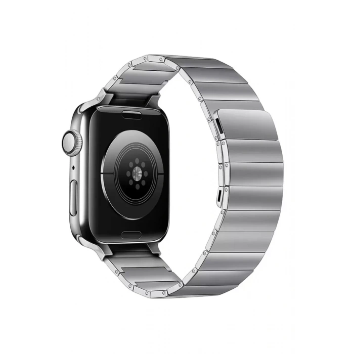 Newface Apple Watch 38mm Kr404 Huks Kordon - Gümüş