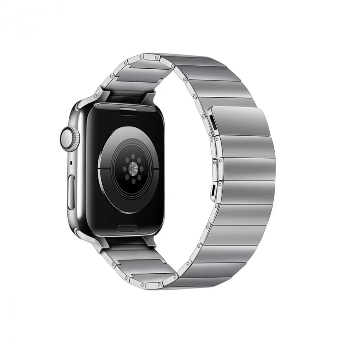 Newface Apple Watch 38mm Kr404 Huks Kordon - Gümüş