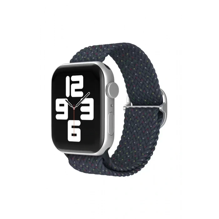 Newface Apple Watch 38mm Star Kordon - Benekli Lacivert