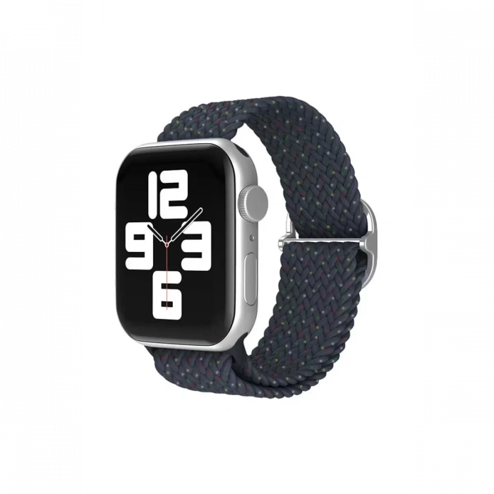 Newface Apple Watch 38mm Star Kordon - Benekli Lacivert