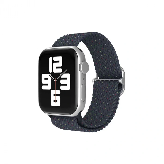 Newface Apple Watch 38mm Star Kordon - Benekli Lacivert