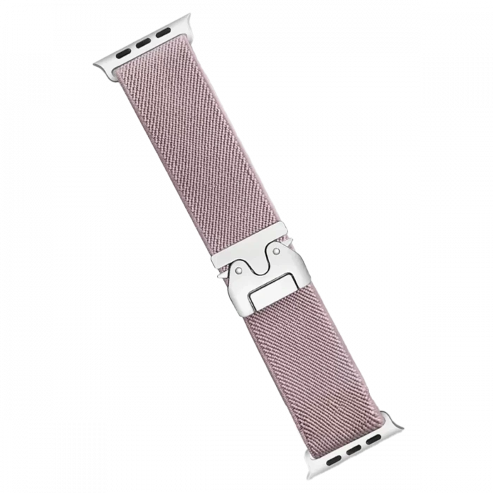 Newface Apple Watch 42mm Forest Kumaş Kordon - Lila