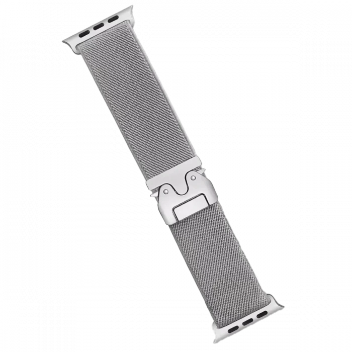 Newface Apple Watch 42mm Forest Kumaş Kordon - Titan Gri