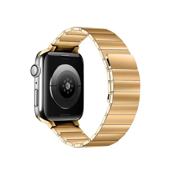 Newface Apple Watch 42mm Kr404 Huks Kordon - Gold