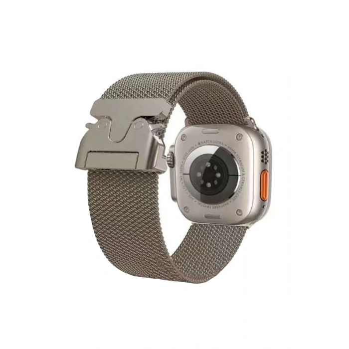 Newface Apple Watch 42mm Milano Metal Kordon - Desert